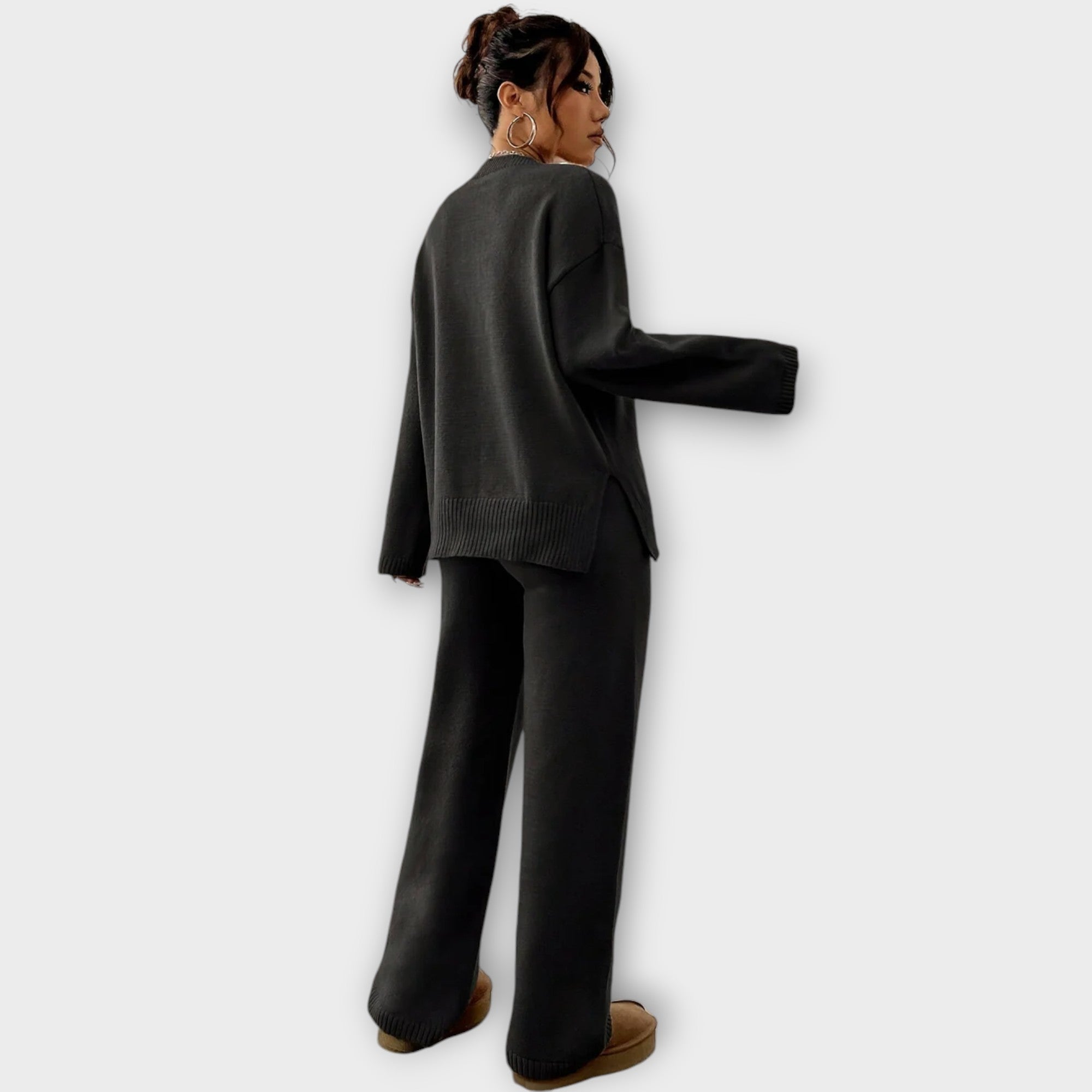 Maria Ribbed Knit Set