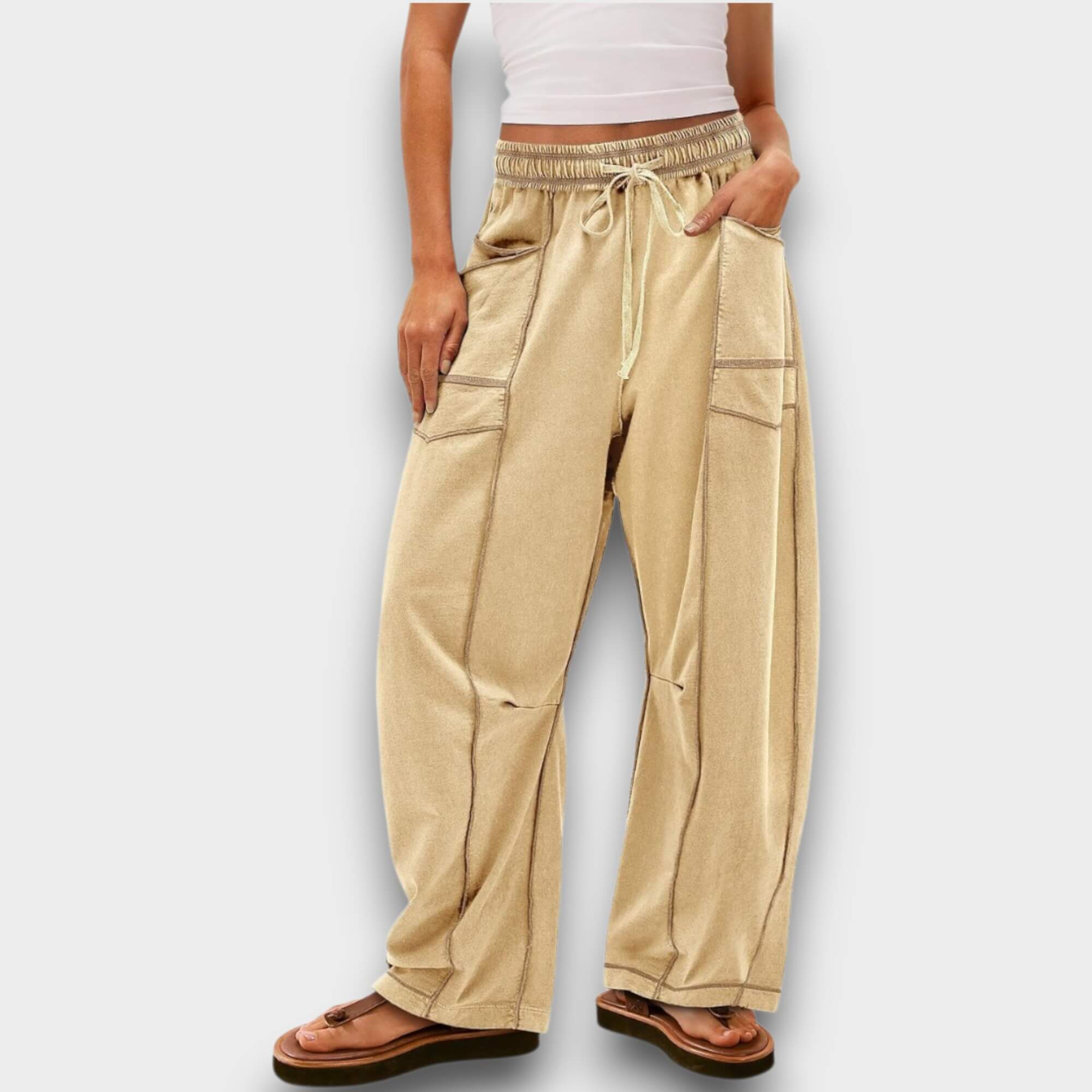 Nova – Comfy Baggy Leg Lounge Trousers