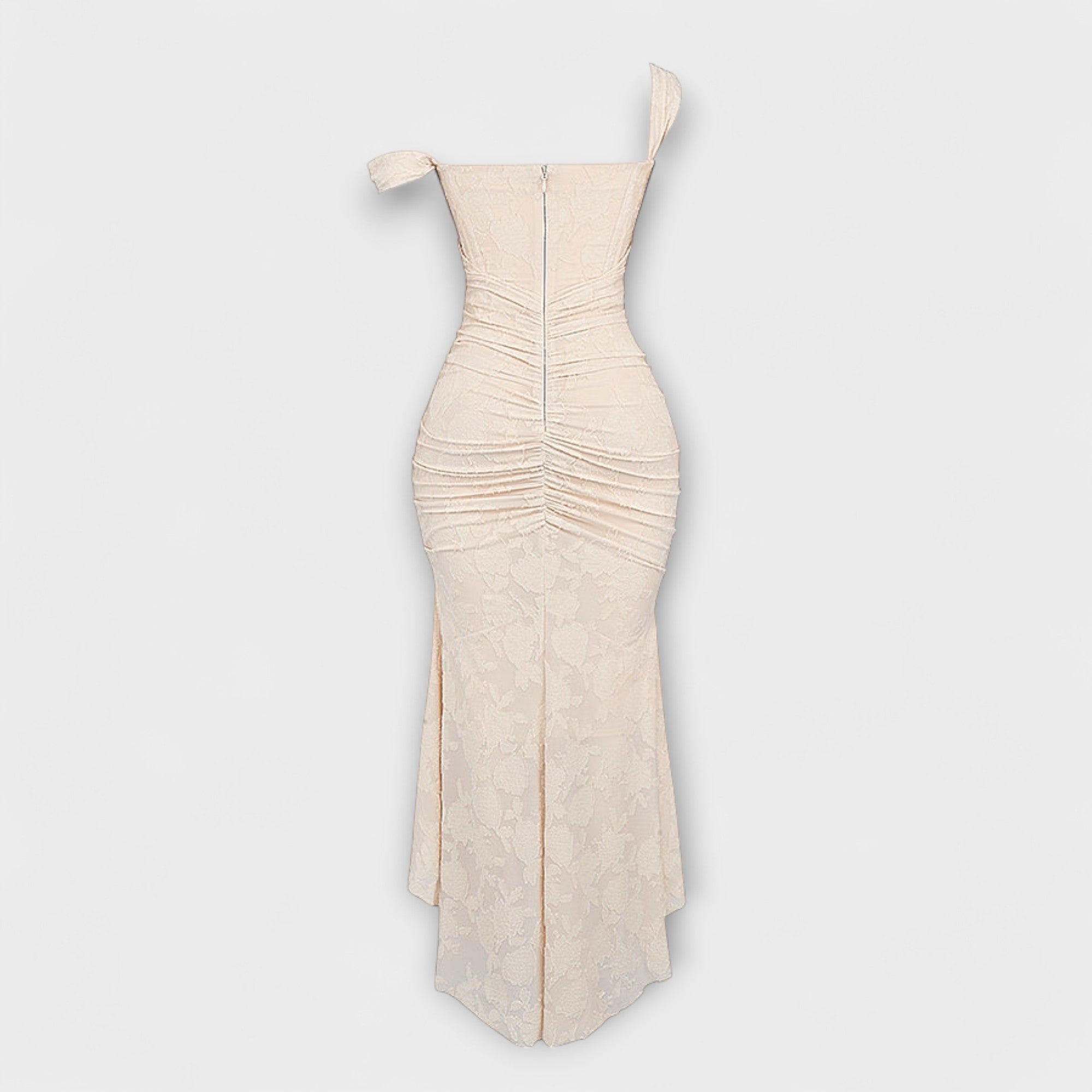 Renske - Long dress with an elegant and sophisticated bodice