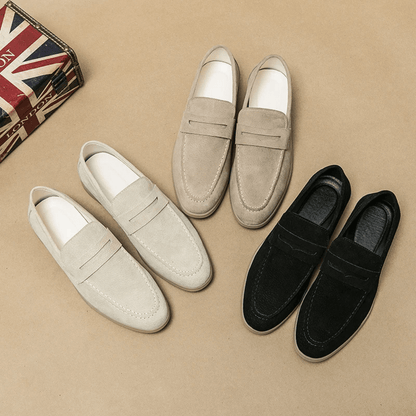 Leather Moccasin Loafer for Men Liverpool Verno